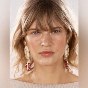 Zara Colorful Stone Earrings ✨✨💕 Nwt